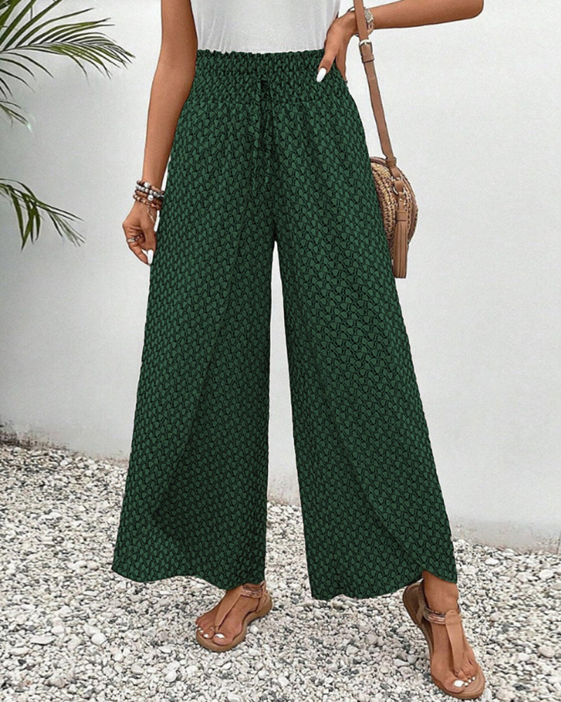 Elira | Women's Boho High-Waist Printed Pants