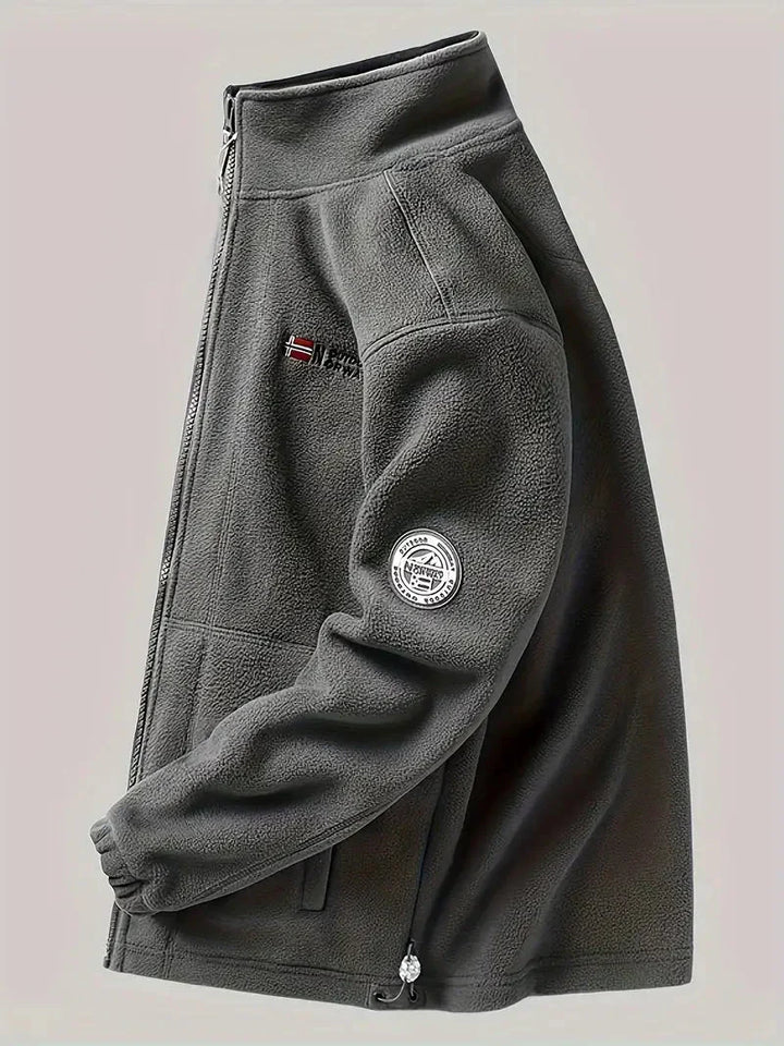 Men's Thermal Fleece Jacket Warm Outdoor Hiking
