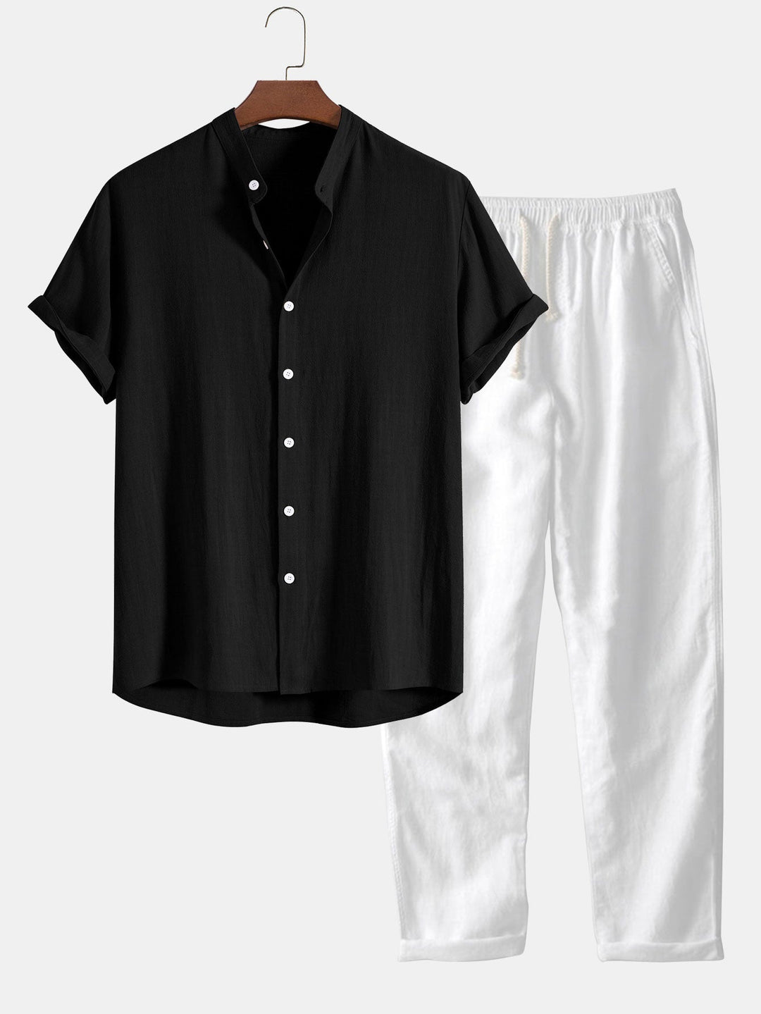 Caleb | Men's Lightweight Summer Shirt And Trouser Set
