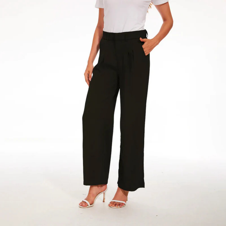 Virelle | Women's High-Waist Tailored Wide-Leg Trousers
