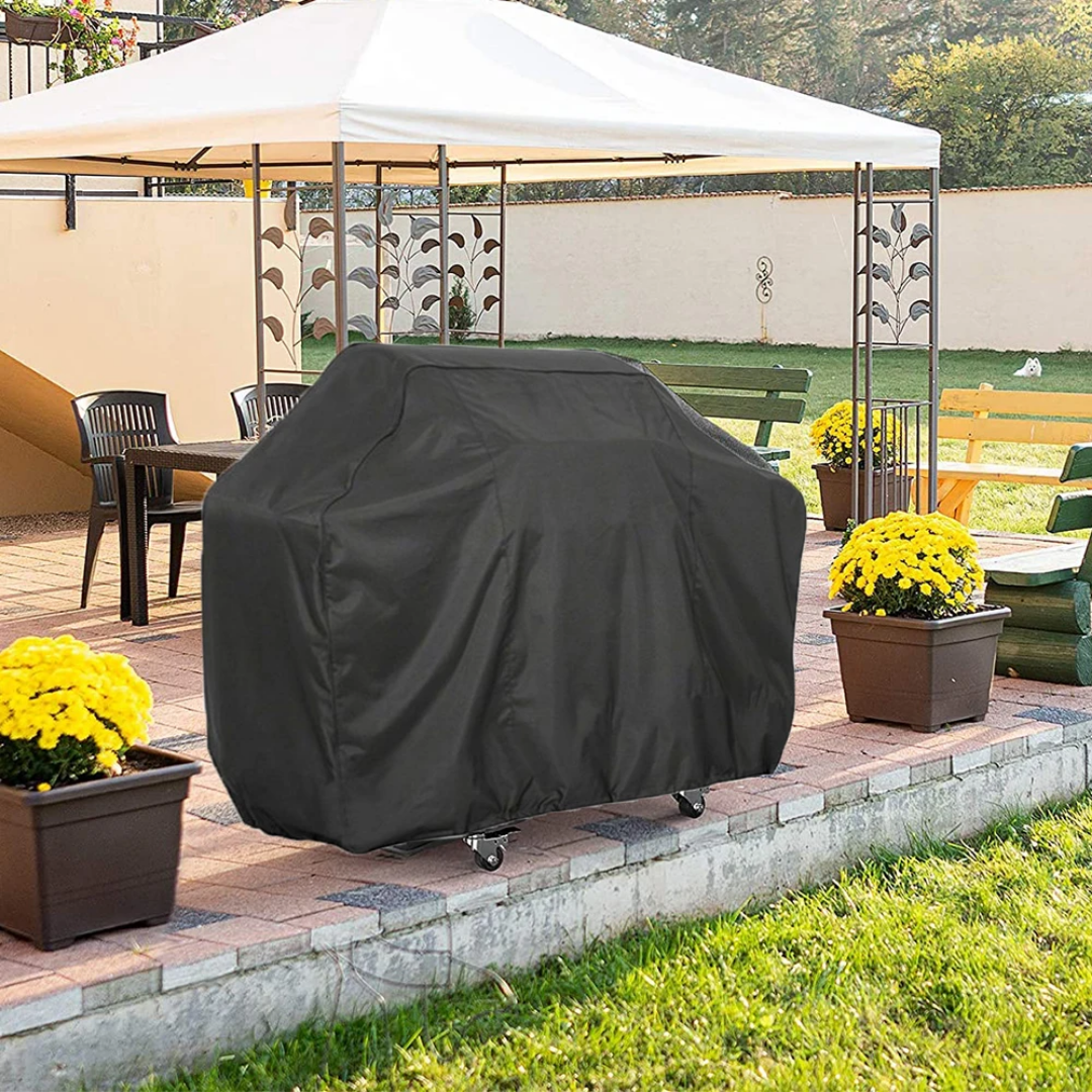 Water-Resistant BBQ Grill Cover Heavy-Duty Outdoor Weather Resistant