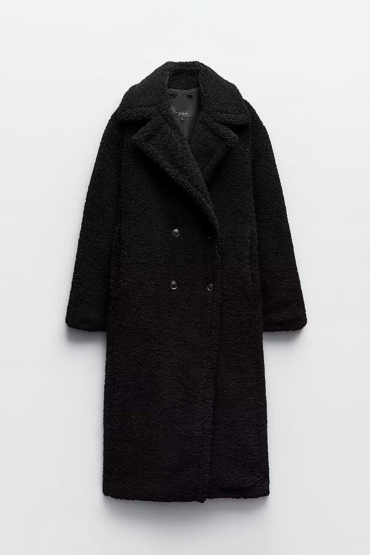 Vera | Women's Longline Teddy Coat Jacket