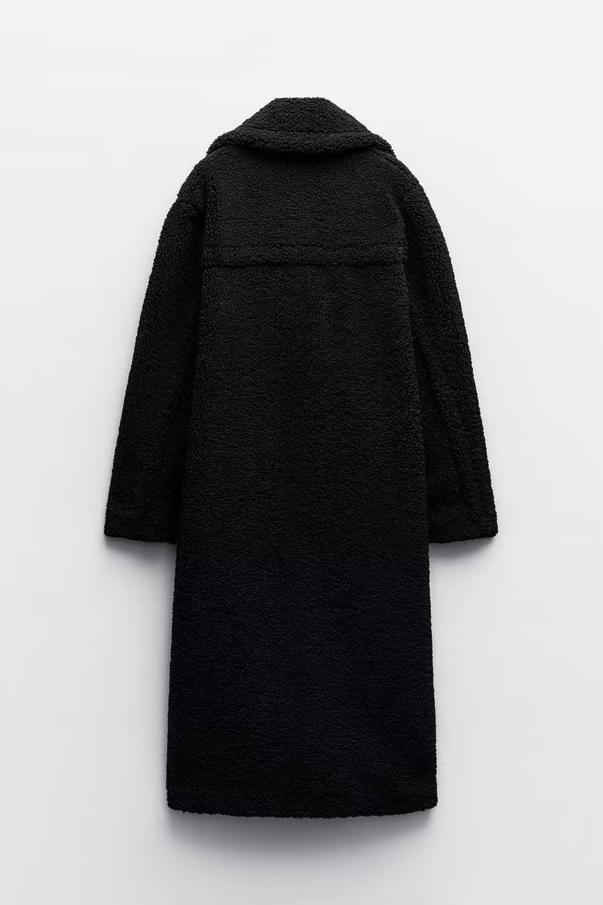 Vera | Women's Longline Teddy Coat Jacket