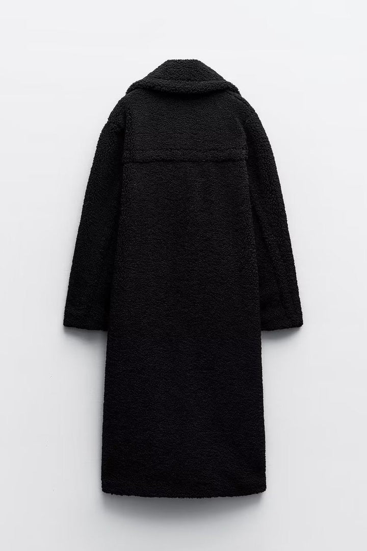 Vera | Women's Longline Teddy Coat Jacket