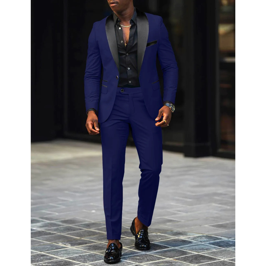 Matteo | Men's Slim-Fit Formal Two-Piece Suit Set