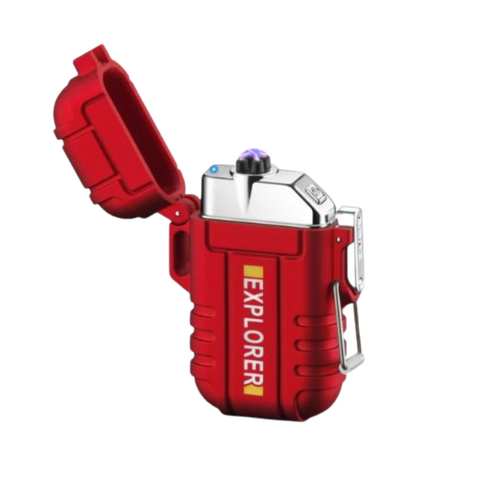 Wind-Resistant Weather-Resistant Electric Lighter USB Rechargeable Survival
