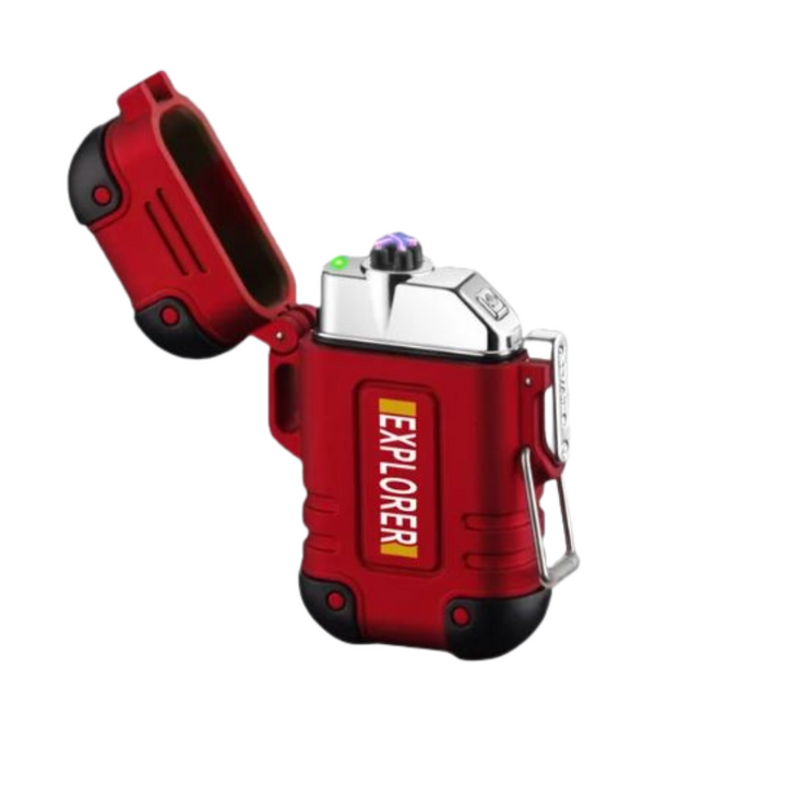 Wind-Resistant Weather-Resistant Electric Lighter USB Rechargeable Survival