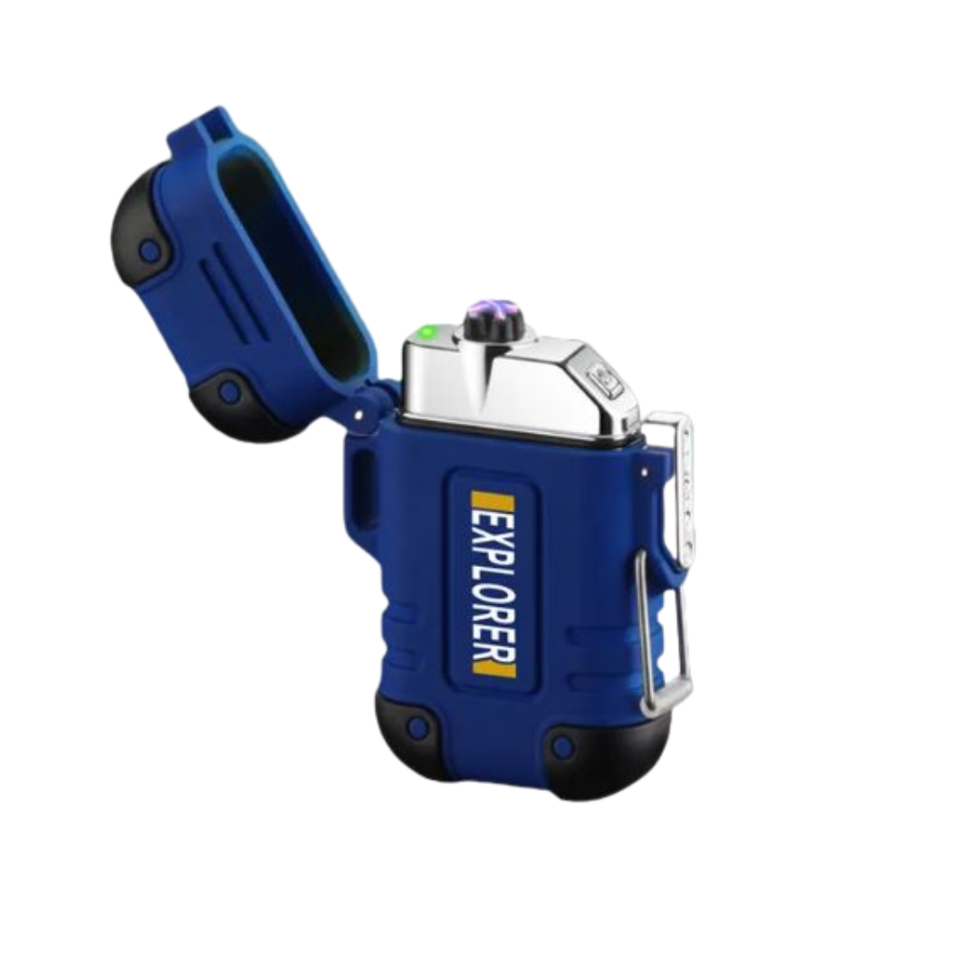 Wind-Resistant Weather-Resistant Electric Lighter USB Rechargeable Survival
