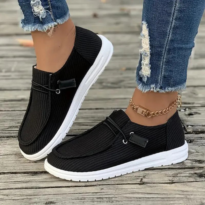 Nerissa | Women's Corduroy Slip-On Low-Top Sneakers