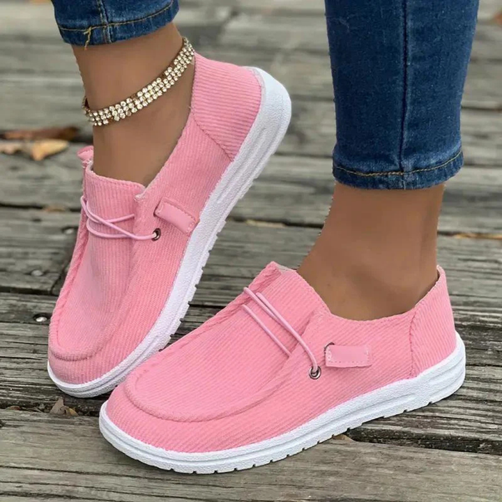 Nerissa | Women's Corduroy Slip-On Low-Top Sneakers