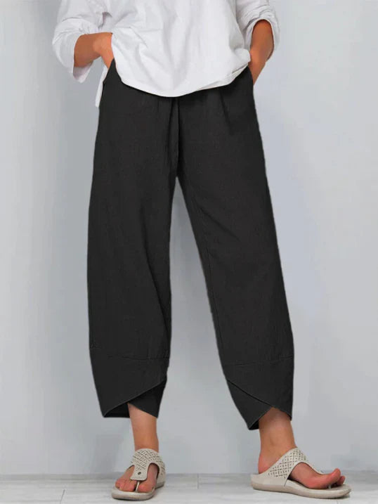 Camila | Women's High Waist Wide-Leg Tulip Pants