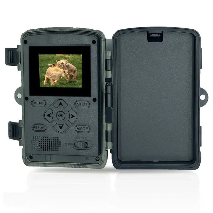 4K Trail Camera 60MP Wildlife Waterproof Motion Activated