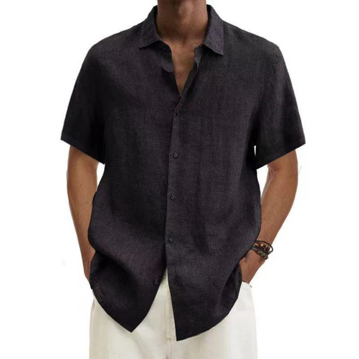 Elliot | Men's Short Sleeve Lightweight Beach Button Shirt