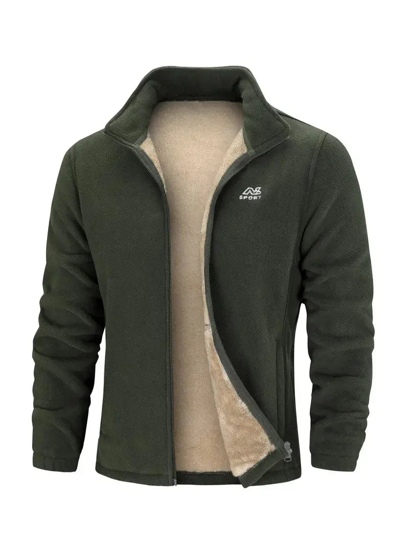 Unisex Fleece Vest Lined Warm Outdoor Hiking Sleeveless Gilet