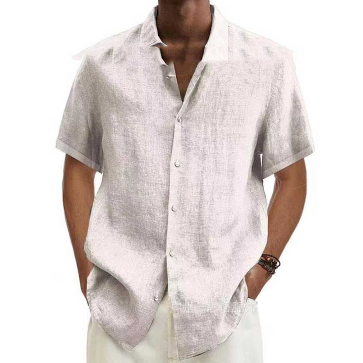 Elliot | Men's Short Sleeve Lightweight Beach Button Shirt