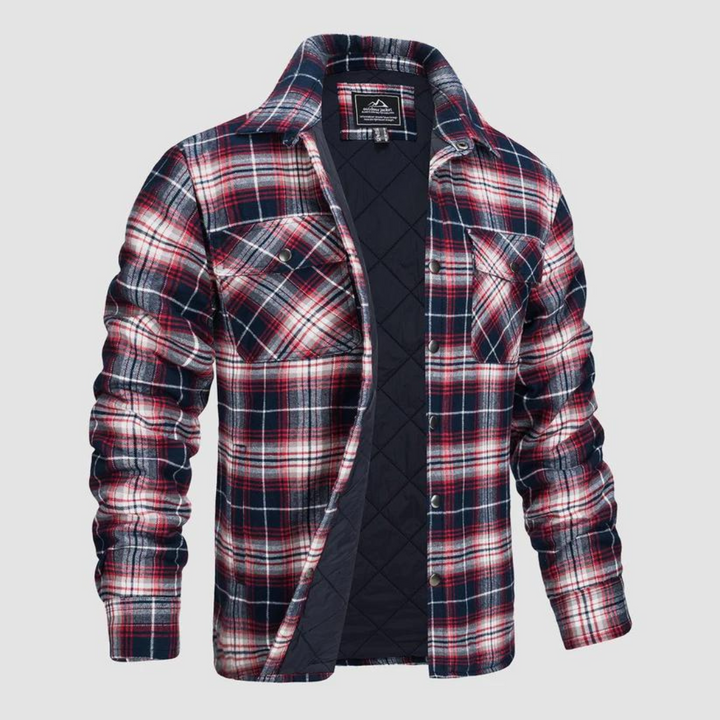 Men's Lumberjack Jacket Lined Warm Hard-Wearing Outdoor Work Coat