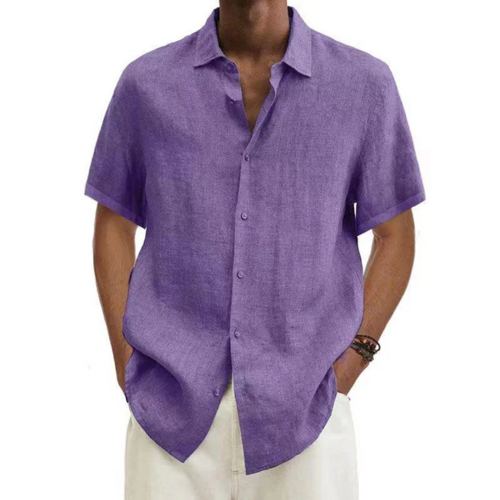 Elliot | Men's Short Sleeve Lightweight Beach Button Shirt