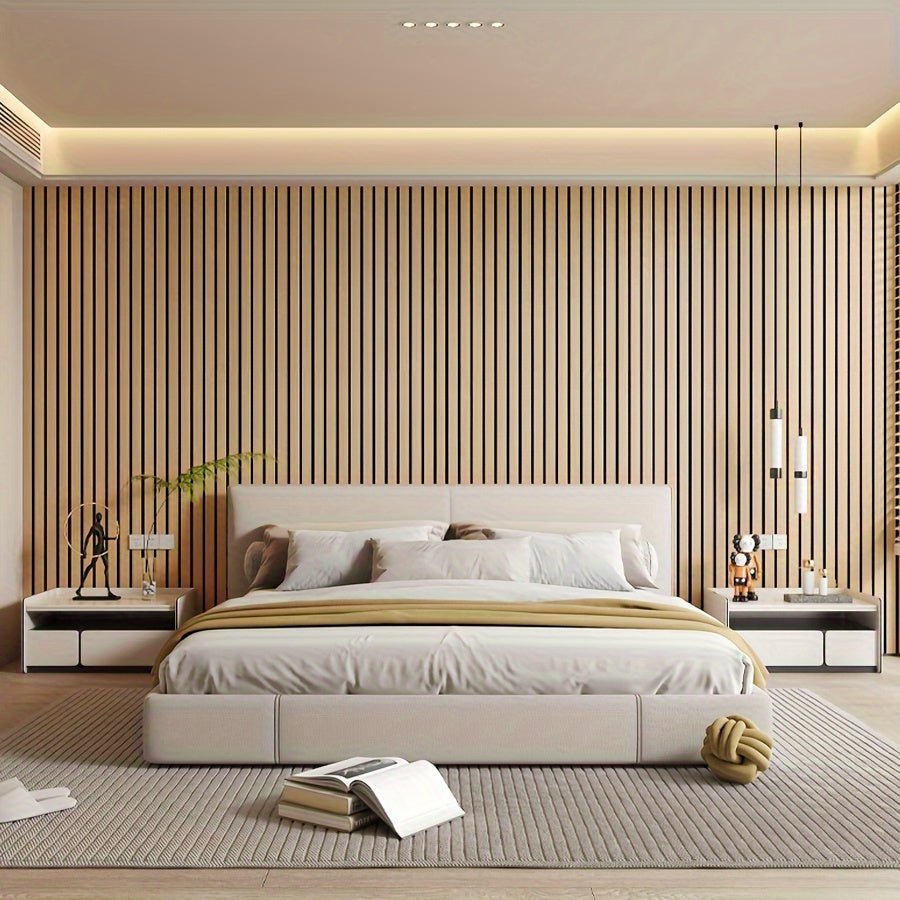 Decorative 3D PVC Wall Panels Wood Look Self-Adhesive – Textured, Water-Resistant & Easy Install, for Home Upgrade