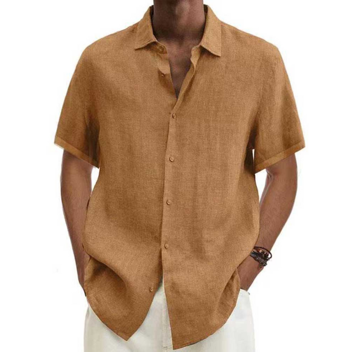 Elliot | Men's Short Sleeve Lightweight Beach Button Shirt