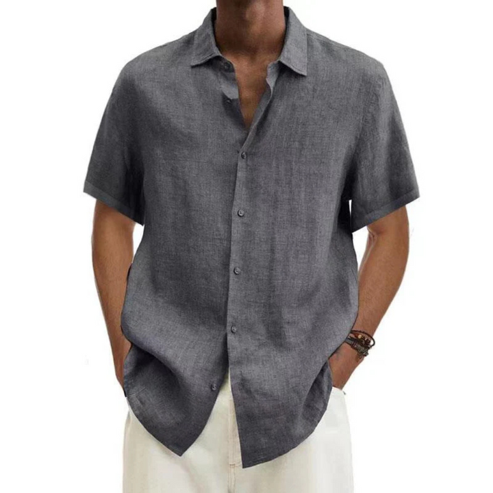 Elliot | Men's Short Sleeve Lightweight Beach Button Shirt