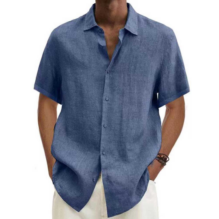 Elliot | Men's Short Sleeve Lightweight Beach Button Shirt