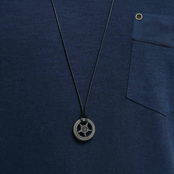 Chino | Men's Casual V-Neck Pocket Detail T-Shirt