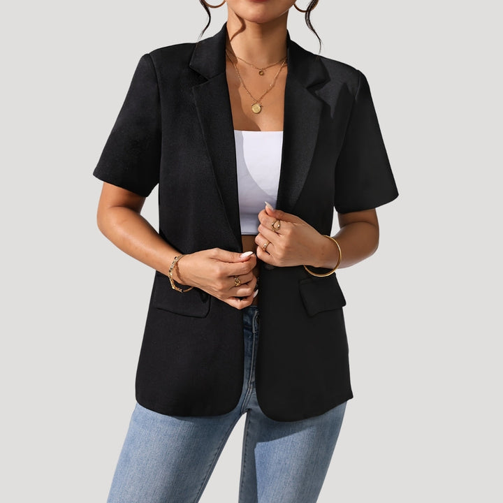 Ariana | Women's Short Sleeve Tailored Fit Blazer