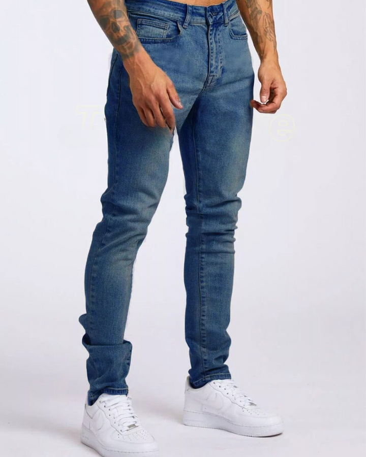 Orion | Men's Tapered Stretch Denim Slim Jeans