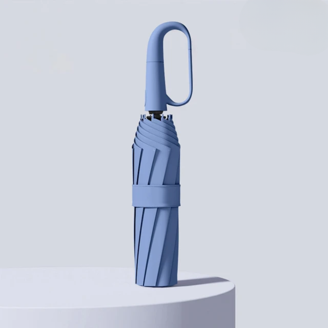 Wind-Resistant Automatic Folding Umbrella Compact Storm Protection