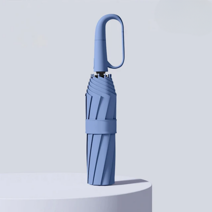 Wind-Resistant Automatic Folding Umbrella Compact Storm Protection