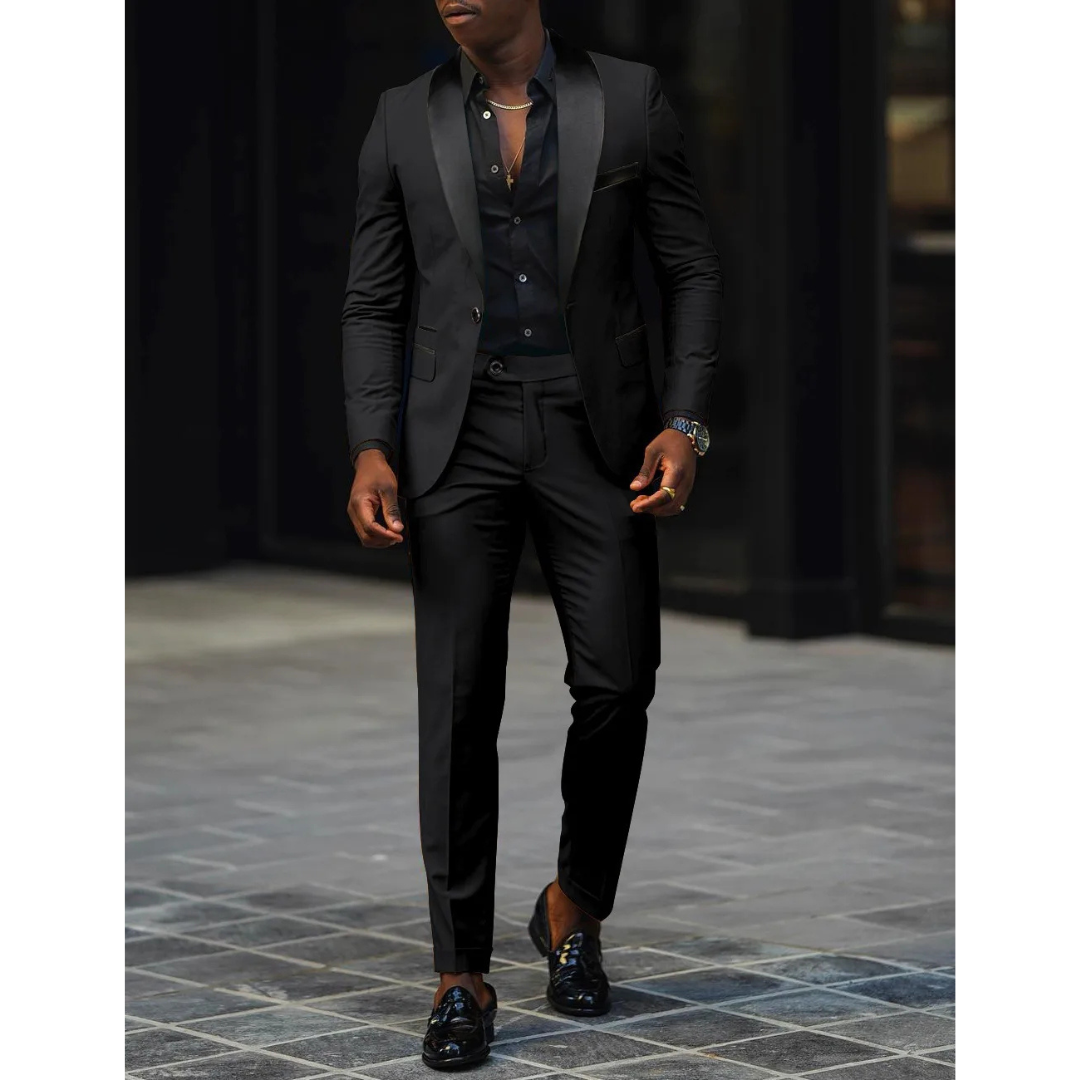 Matteo | Men's Slim-Fit Formal Two-Piece Suit Set