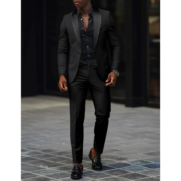 Matteo | Men's Slim-Fit Formal Two-Piece Suit Set