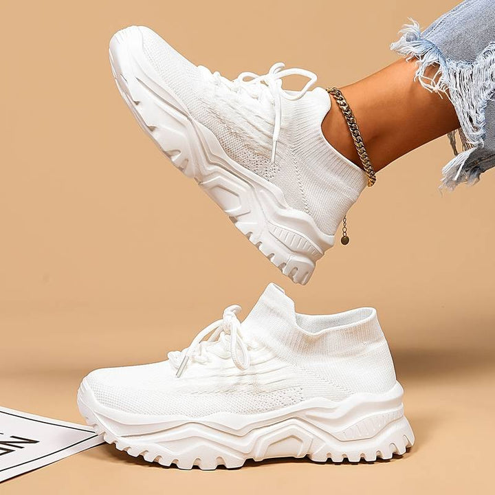 Virelle | Women's Lace-Up Chunky Sole Sneakers