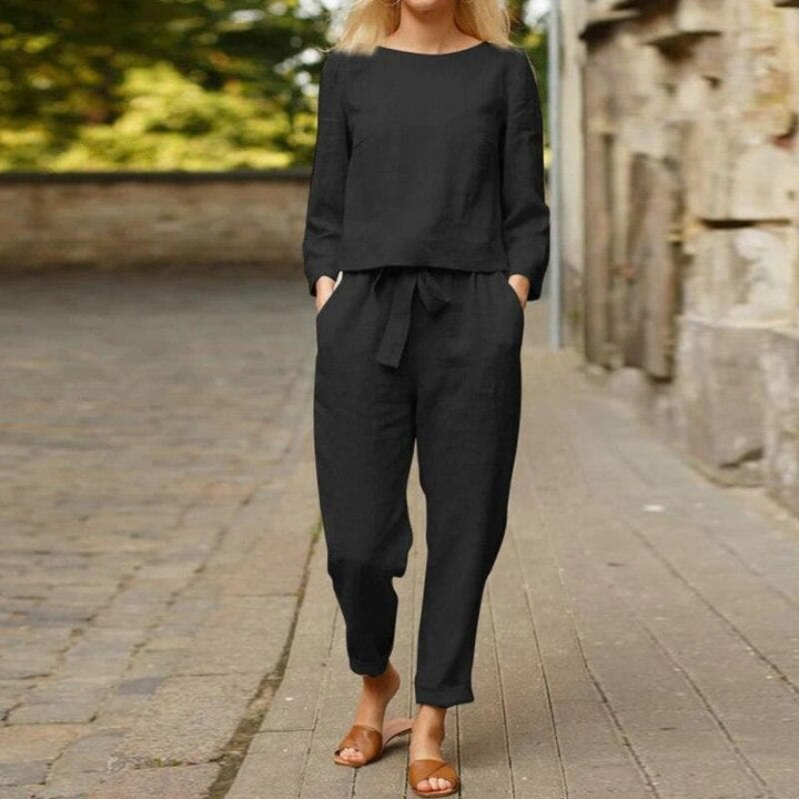 Elowen | Women's Relaxed Linen Two-Piece Co-Ord Set