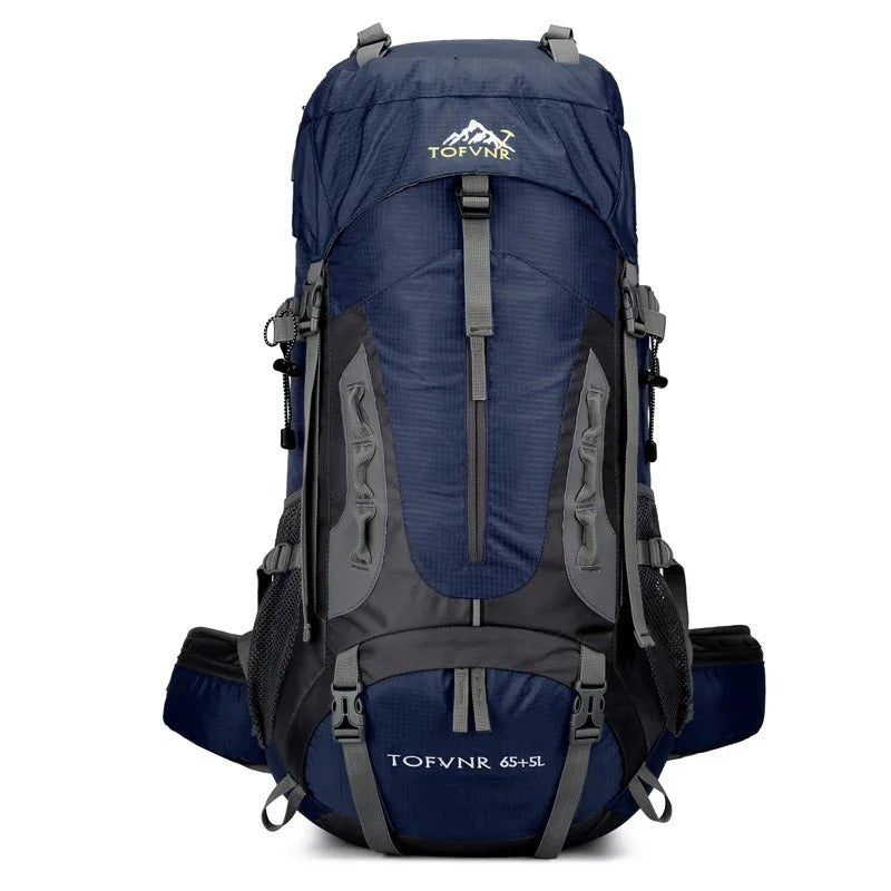 60-Litre Waterproof Hiking Backpack High-Capacity Camping Travel Pack