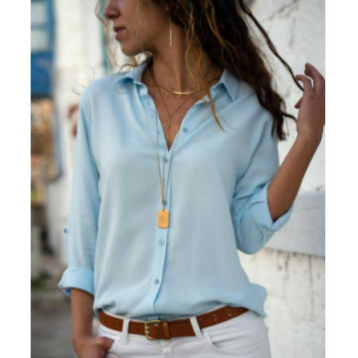 Elira | Women's Lightweight Long Sleeve Chiffon Shirt