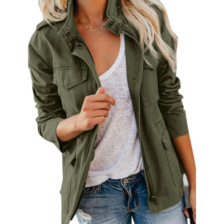 Sorelle | Women's Zip Front Casual Utility Jacket