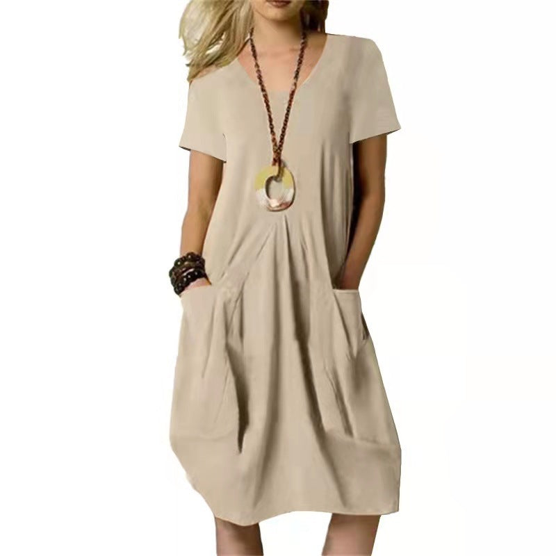 Kaia | Women's Summer Swing Dress With Pockets