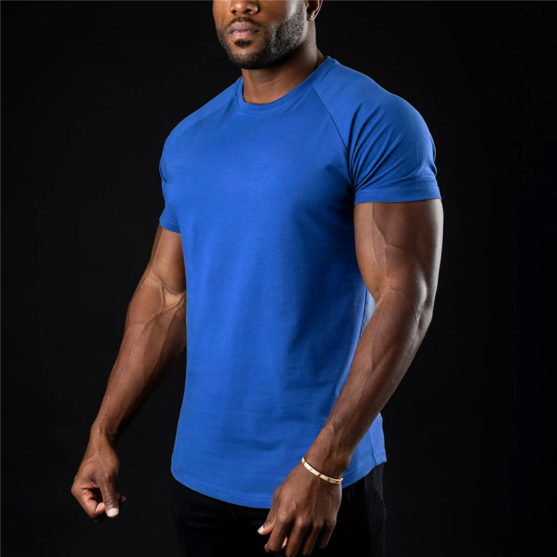 Luca | Men's Slim-Fit Crew Neck Raglan Sleeve T-Shirt