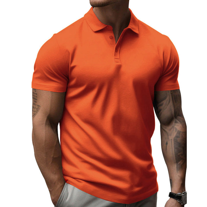 Lucas | Men's Slim Fit Short Sleeve Polo Top