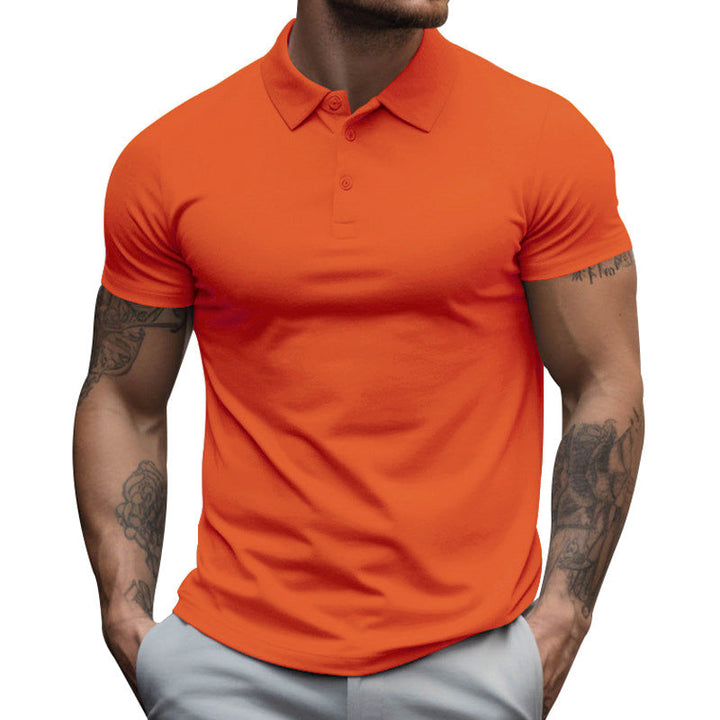 Lucas | Men's Slim Fit Short Sleeve Polo Top
