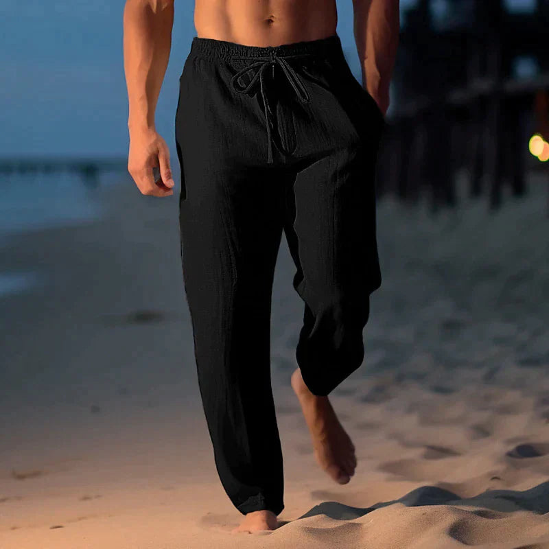 Kai | Men's Lightweight Relaxed Drawstring Lounge Trousers