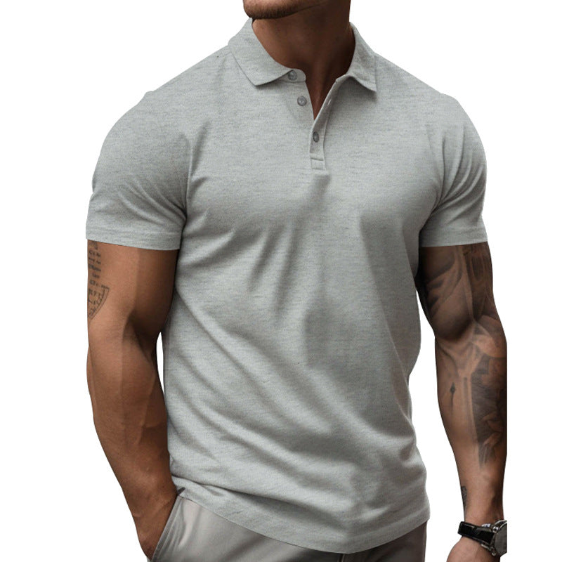 Lucas | Men's Slim Fit Short Sleeve Polo Top