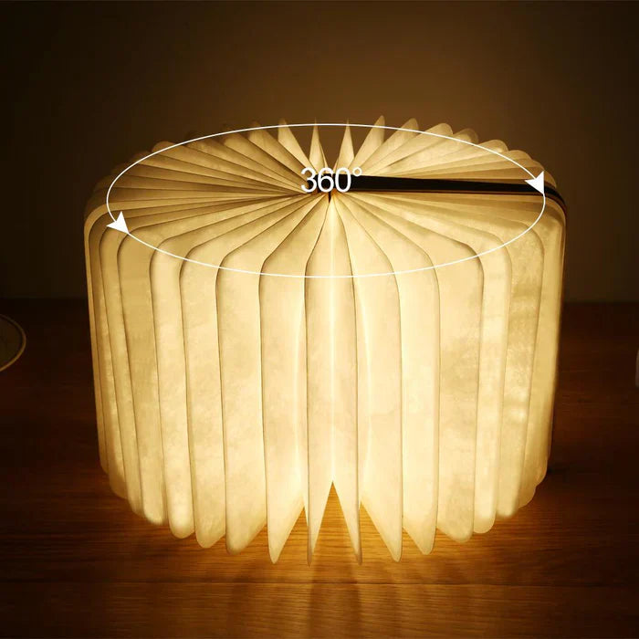 LED Book Lamp Adjustable Brightness – Flexible Arm, USB Rechargeable & Portable Light for Reading