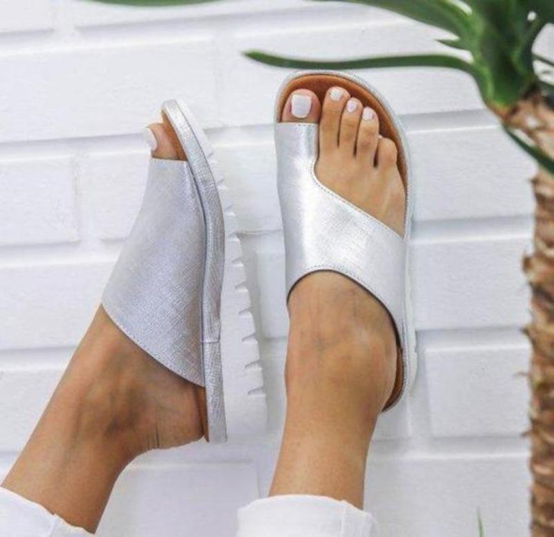 Lunara | Women's Cross-Strap Open Toe Flat Sandals