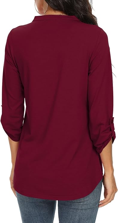 Sophia | Women's Chiffon Bell Sleeve Blouse