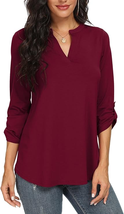 Sophia | Women's Chiffon Bell Sleeve Blouse