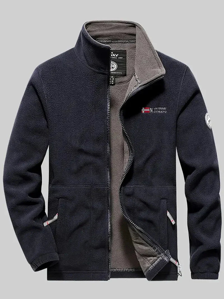 Men's Thermal Fleece Jacket Warm Outdoor Hiking