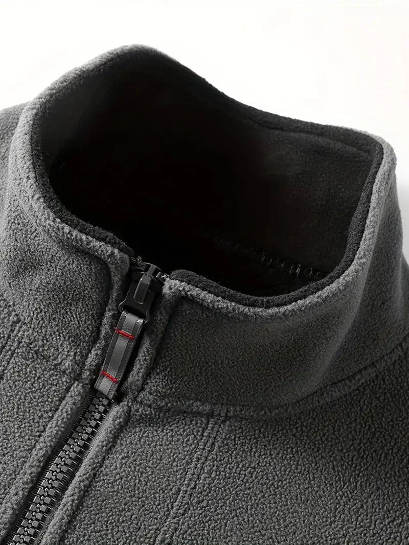 Men's Thermal Fleece Jacket Warm Outdoor Hiking