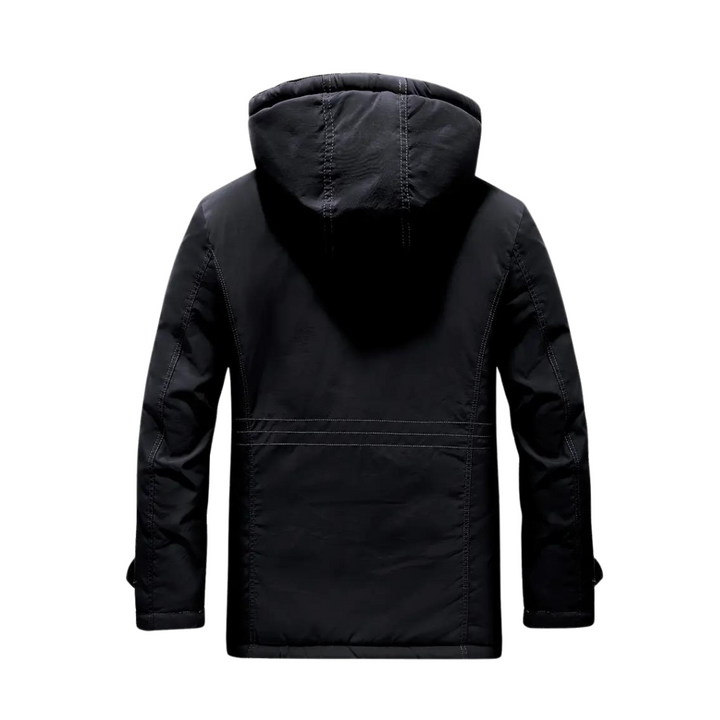 Waterproof Wind-Resistant Lined Outdoor Jacket Warm Winter Coat